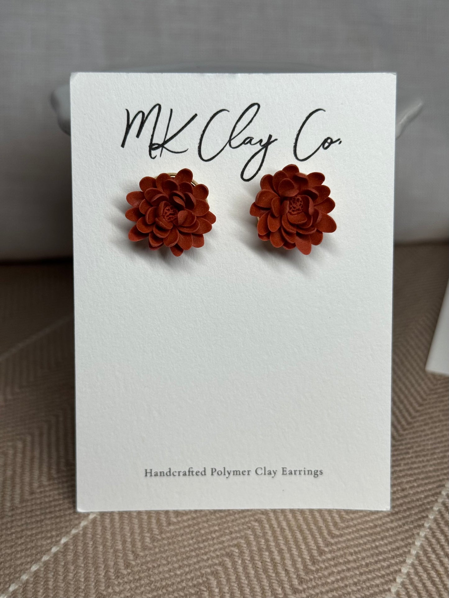 Fall Floral Studs