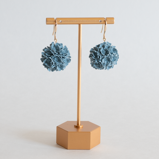 Blue Blossom Dangles