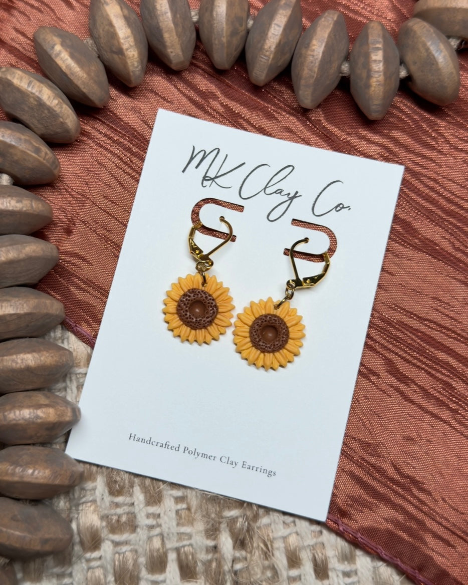 Sunflower Earrings